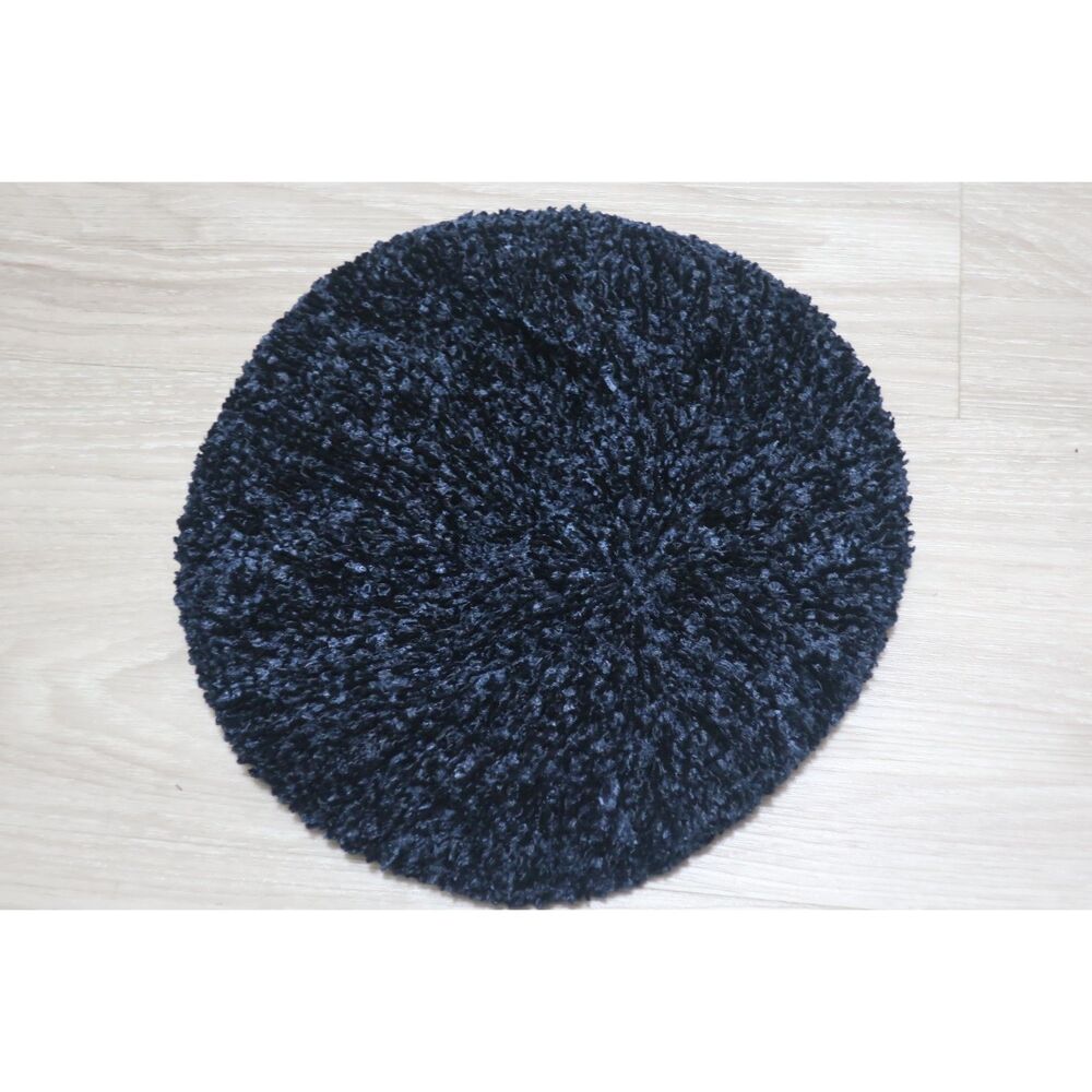 Navy Blue Chenille Snood, Perfect Condition